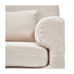 Gaia Baby Rocking/Feeding Chair & Footstool - Biscuit Boucle/Walnut -Baby Products Store 5kxz hlw 1