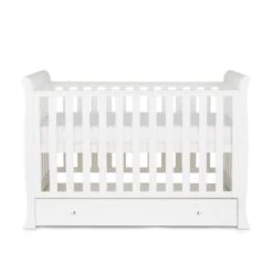 Ickle Bubba Snowdon 4 In 1 Mini 2 Piece Furniture Set And Fibre Mattress - White -Baby Products Store 63 005 r2b 801 08