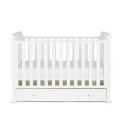 Ickle Bubba Snowdon 4 In 1 Mini 2 Piece Furniture Set And Fibre Mattress - White -Baby Products Store 63 005 r2b 801 09