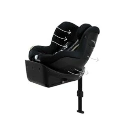 Cybex Sirona Gi I-Size PLUS Car Seat - Moon Black 17 Cybex Sirona Gi I-Size PLUS Car Seat - Moon Black -Baby Products Store 6 36