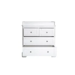 Gaia Baby Leto Dresser - All White -Baby Products Store 7 dresser 3