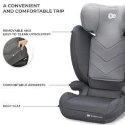 Kinderkraft I-SPARK I-Size Car Seat (100-150cm) - Grey -Baby Products Store 7 i spark i size grey 5902533924950 en