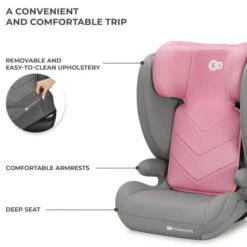 Kinderkraft I-SPARK I-Size Car Seat (100-150cm) - Pink -Baby Products Store 7 i spark i size pink 5902533924974 en