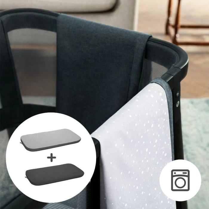 Kinderkraft Travel Cot SOFI PLUS - Dark Grey 9 Kinderkraft Travel Cot SOFI PLUS - Dark Grey - Image 7