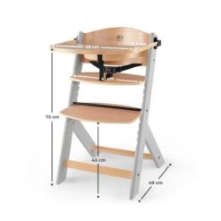 Kinderkraft Enock Highchair - Grey/Natural 17 Kinderkraft Enock Highchair - Grey/Natural -Baby Products Store 8 enock greywood 5902533915095 en