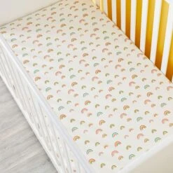 Ickle Bubba Rainbow Dreams 2 Pack Fitted Cot Bed Sheets -Baby Products Store 83 005 002 110 02ls