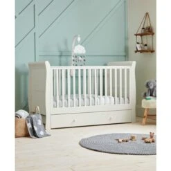 Mamas & Papas Mia Cotbed Set With Premium Pocket Spring Mattress - White 13 Mamas & Papas Mia Cotbed Set With Premium Pocket Spring Mattress - White -Baby Products Store as 2