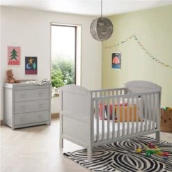 Babymore Aston 2 Piece Room Set - Grey -Baby Products Store aston 2 piece room set grey 1