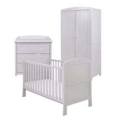 Babymore Aston 3 Piece Room Set - Grey