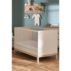 Obaby Astrid Cot Bed - Satin -Baby Products Store astrid roomset1166 2 1