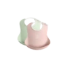 BabyBjorn Baby Bib Pack Of 2 - Powder Green -Baby Products Store baby bib 2pkt powder green pink 1