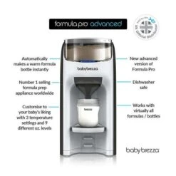 Baby Brezza Formula Pro Advanced Formula Dispenser - White/Black 13 Baby Brezza Formula Pro Advanced Formula Dispenser - White/Black -Baby Products Store baby brezza formula pro advanced 4 92901.1637758528