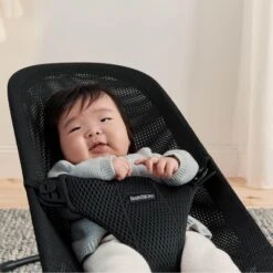 BabyBjorn Bouncer Bliss Mesh - Black -Baby Products Store babybjorn bouncer balance soft mesh black black 5 91520