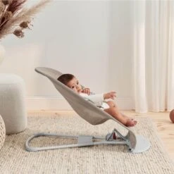 BabyBjorn Bouncer Balance Soft Mesh - Grey Beige 15 BabyBjorn Bouncer Balance Soft Mesh - Grey Beige -Baby Products Store babybjorn bouncer balance soft mesh grey beige white grey frame 4 24903