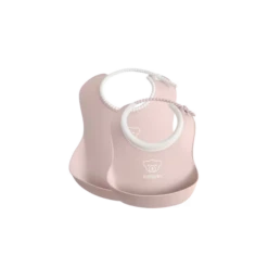 BabyBjorn Feeding Bib Pack Of 2 - Powder Pink