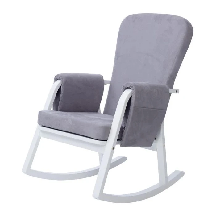 Ickle Bubba Dursley Rocking Chair Pearl Grey 3 Ickle Bubba Dursley Rocking Chair Pearl Grey