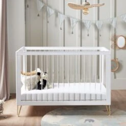 Babymore Kimi Cot Bed - Acrylic 9 Babymore Kimi Cot Bed - Acrylic -Baby Products Store babymore kimi cot bed acrylic 2 2