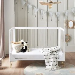 Babymore Kimi Cot Bed - Acrylic 12 Babymore Kimi Cot Bed - Acrylic -Baby Products Store babymore kimi cot bed acrylic 3 2