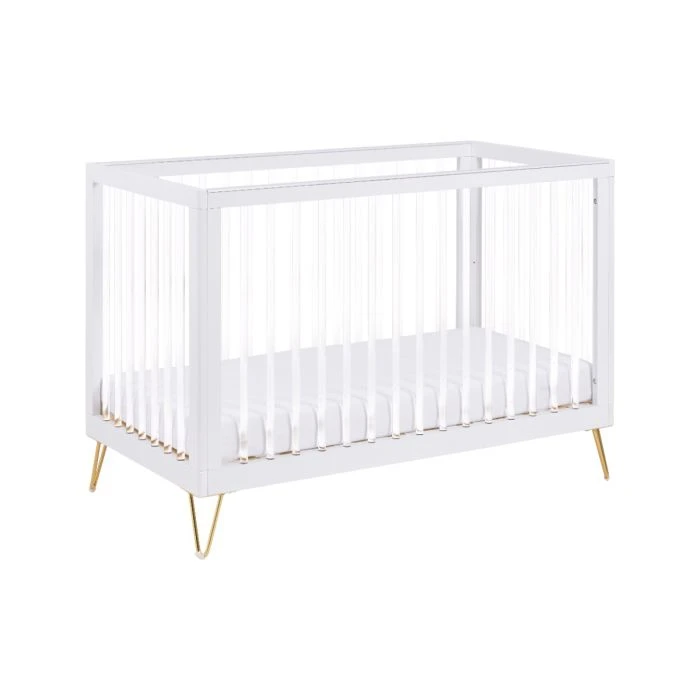Babymore Kimi Cot Bed - Acrylic 5 Babymore Kimi Cot Bed - Acrylic - Image 3