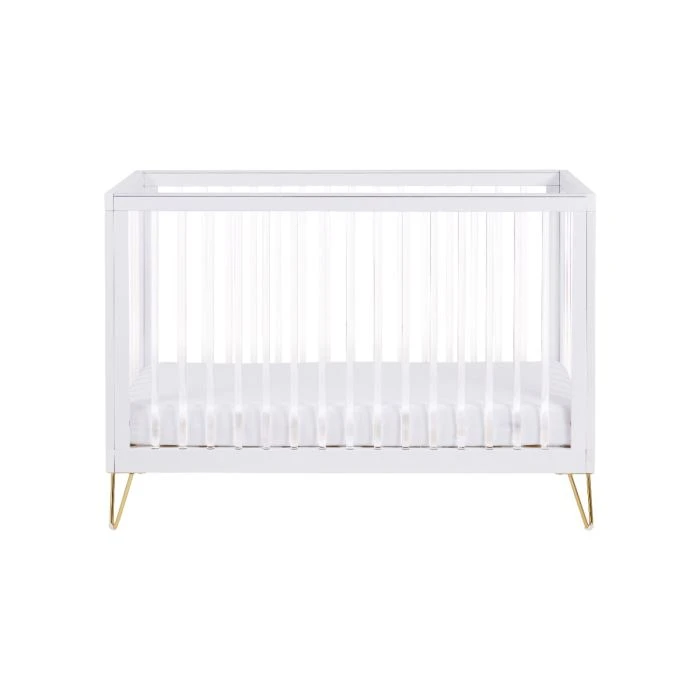 Babymore Kimi Cot Bed - Acrylic 3 Babymore Kimi Cot Bed - Acrylic