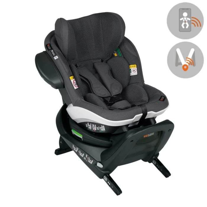 BeSafe IZi Turn M ISize Car Seat - Anthracite Mesh 4 BeSafe IZi Turn M ISize Car Seat - Anthracite Mesh - Image 2