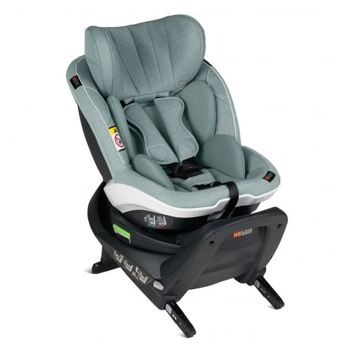 BeSafe IZi Twist I-Size Car Seat - Sea Green Mélange 3 BeSafe IZi Twist I-Size Car Seat - Sea Green Mélange