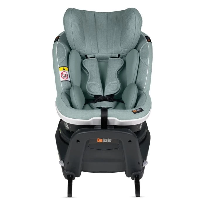 BeSafe IZi Twist I-Size Car Seat - Sea Green Mélange 4 BeSafe IZi Twist I-Size Car Seat - Sea Green Mélange - Image 2