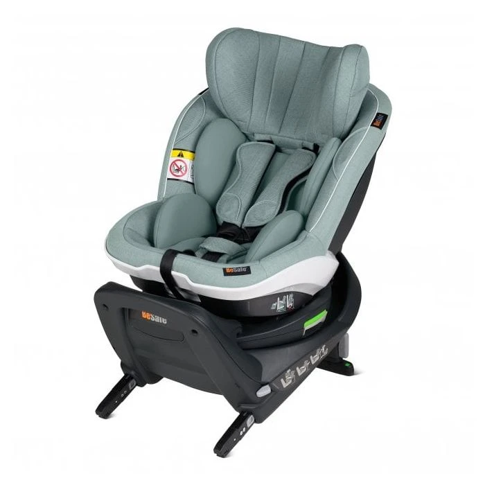 BeSafe IZi Twist I-Size Car Seat - Sea Green Mélange 6 BeSafe IZi Twist I-Size Car Seat - Sea Green Mélange - Image 4