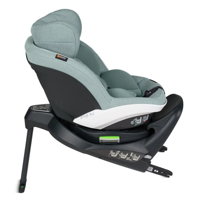 BeSafe IZi Twist I-Size Car Seat - Sea Green Mélange 8 BeSafe IZi Twist I-Size Car Seat - Sea Green Mélange - Image 6