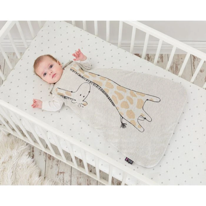 Bizzi Growin Sleeping Bag 2.5 Tog 6-18m - Giraffe 4 Bizzi Growin Sleeping Bag 2.5 Tog 6-18m - Giraffe - Image 2