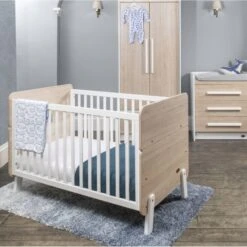 Boori Natty Cot Bed - Barley & Oak -Baby Products Store boori natty cot bed white oak p8649 96744 image