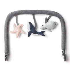 Ergobaby Evolve Bouncer Toy Bar Ocean Wonders - Charcoal Grey