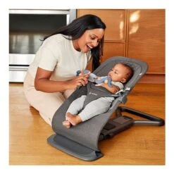 Ergobaby Evolve Bouncer Toy Bar - Serene Swells -Baby Products Store bouncer toybar serene swells lifestyle 1 1
