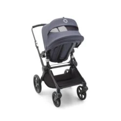 Bugaboo Fox Cub Complete Stroller + Cloud T I-Size Car Seat & Base - Black/Stormy Blue -Baby Products Store bugaboo fox cub complete black stormy blue 6 18994 2