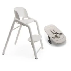 Bugaboo Giraffe Highchair + Newborn Set - White