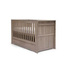 Mamas & Papas Franklin 2 Piece Cot Bed & Dresser Set - Grey Wash -Baby Products Store cbfrx6600 franklin cotbed grey 3quarter high 1 1 1
