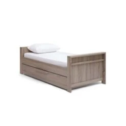 Mamas & Papas Franklin 2 Piece Cot Bed & Dresser Set - Grey Wash -Baby Products Store cbfrx6600 franklin cotbed grey 3quarter toddlerbed 1 1