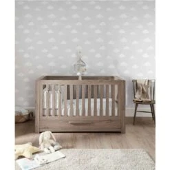 Mamas & Papas Franklin Cotbed - Grey Wash