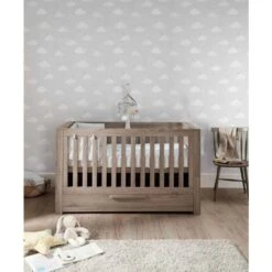 Mamas & Papas Franklin 2 Piece Cot Bed & Dresser Set - Grey Wash -Baby Products Store cbfrx6600 new 3 1 1