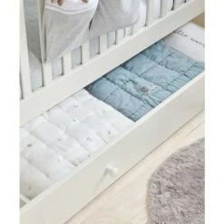Mamas & Papas Mia Sleigh Cot Bed - White -Baby Products Store cdmd02w00 7