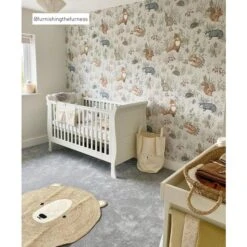 Mamas & Papas Mia Sleigh Cot Bed - White -Baby Products Store cdmd02w00 9