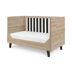 Tutti Bambini Como 2 Piece Room Set - Distressed Oak / Slate Grey 21 Tutti Bambini Como 2 Piece Room Set - Distressed Oak / Slate Grey -Baby Products Store como cot bed distressed oak slate grey 13 1 1