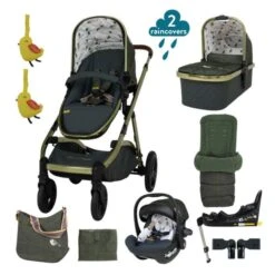 Cosatto Wow XL Pushchair Everything Bundle - Bureau