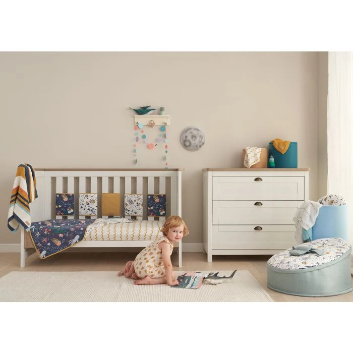 Tutti Bambini Cot Bed Coverlet - Our Planet 6 Tutti Bambini Cot Bed Coverlet - Our Planet - Image 4