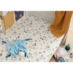 Tutti Bambini Cot Fitted Sheets 2pk - Our Planet 15 Tutti Bambini Cot Fitted Sheets 2pk - Our Planet -Baby Products Store cot bed fitted sheets 2pk our planet lifestyle image 3