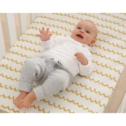 Tutti Bambini Cot Fitted Sheets 2pk - Our Planet 21 Tutti Bambini Cot Fitted Sheets 2pk - Our Planet -Baby Products Store cot bed fitted sheets 2pk our planet lifestyle image 4