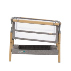 Tutti Bambini Cozee XL Bedside Crib & Cot - Oak/Charcoal 13 Tutti Bambini Cozee XL Bedside Crib & Cot - Oak/Charcoal -Baby Products Store cozee xl crib oak charcoal 7