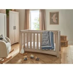CuddleCo Isla Cot Bed - Ash