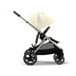 Cybex Gazelle S Taupe Pushchair - Seashell Beige -Baby Products Store cyb 22 int y270 gazelles tpe sebe canopy open 18336c85499c1b70
