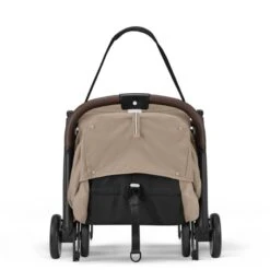 Cybex ORFEO Pushchair - Almond Beige (Taupe Frame) -Baby Products Store cyb 24 int y180 orfeo tpe albe carrystrap 18c00fe9b3f50270